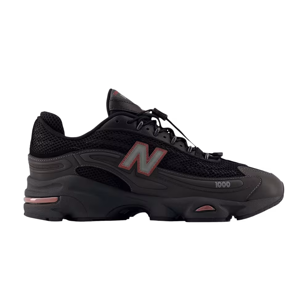 New Balance 1000G Black Metallic Red Rock