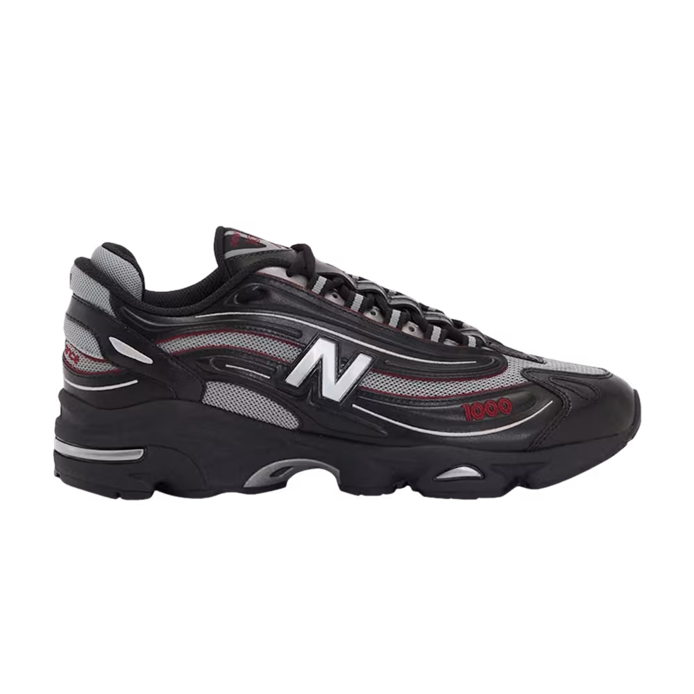 New Balance 1000 Black Grey Red