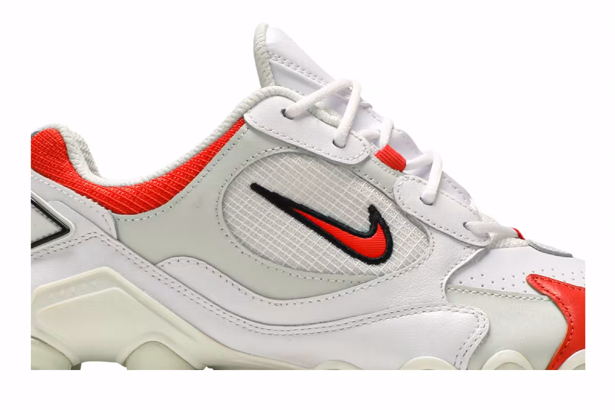 Nike Women's Shox Nova White Team Orange, view 3