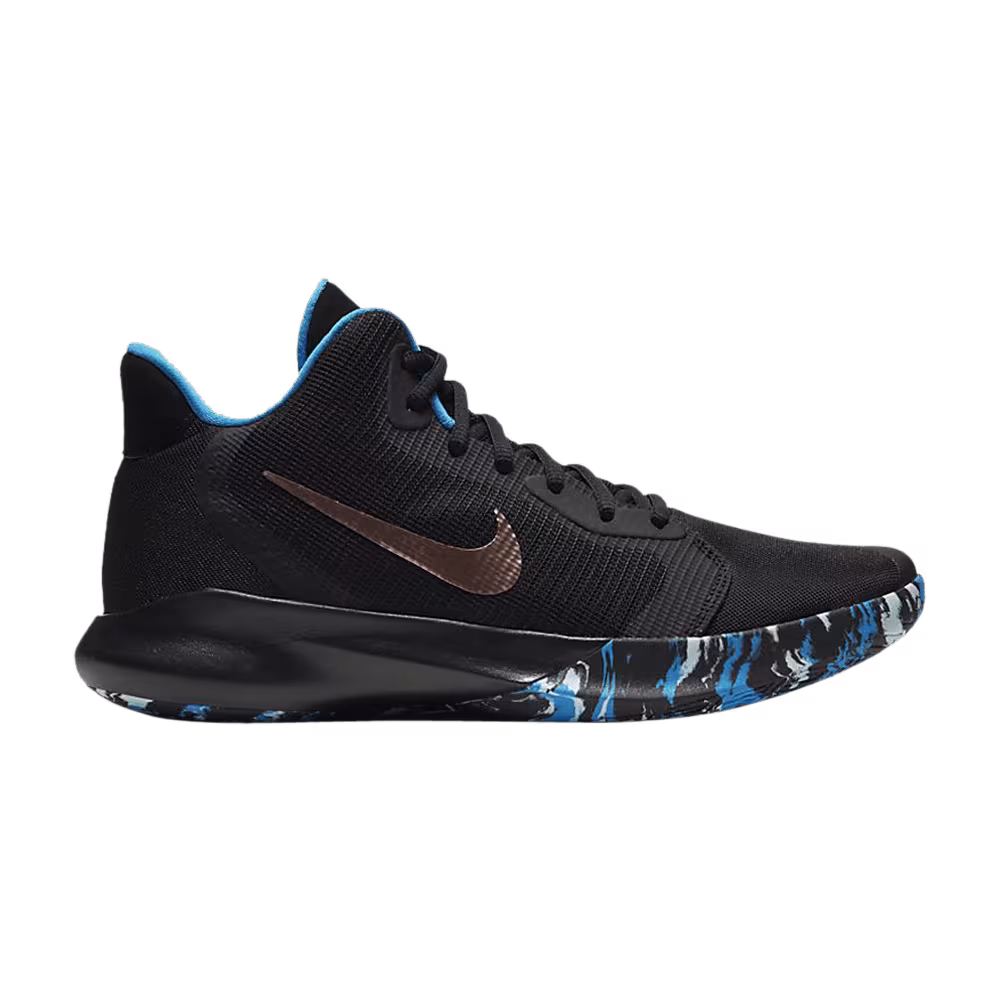 Nike Precision 3 Blue Camo Sole