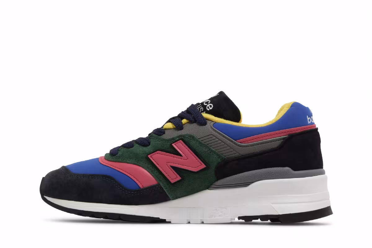 New Balance 997 Made in USA Black Multi, view 4