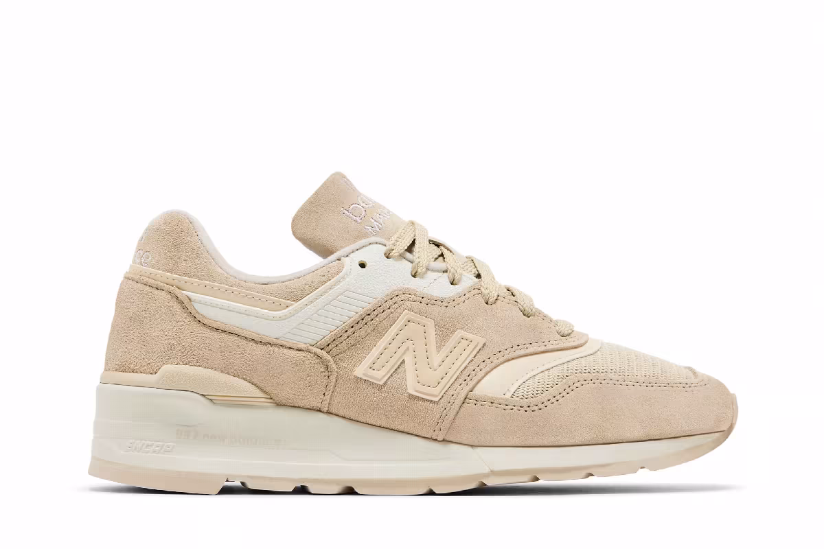 New Balance 997 Made in USA Tan, view 2