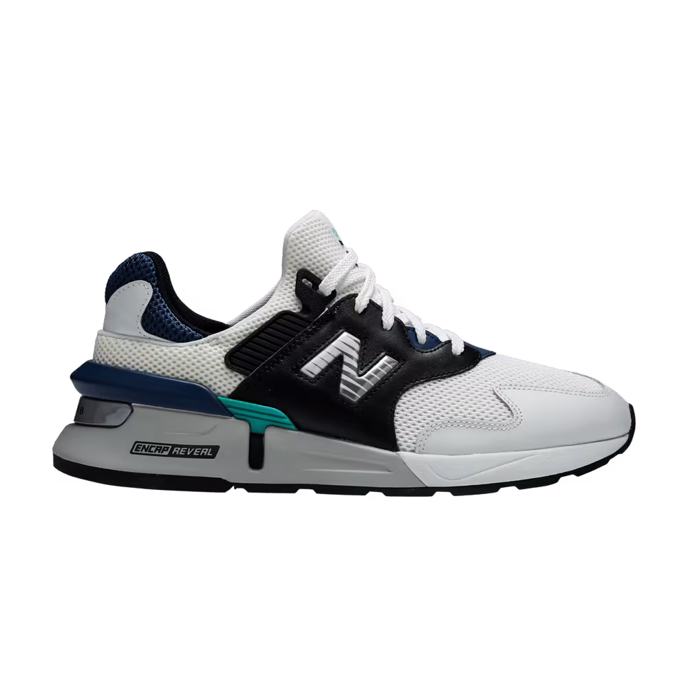 New Balance 997S White Charcoal Blue