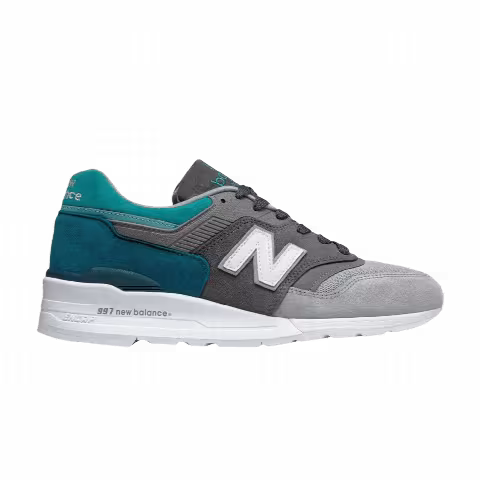 New Balance 997 Made in the USA 'Grey Turquoise'