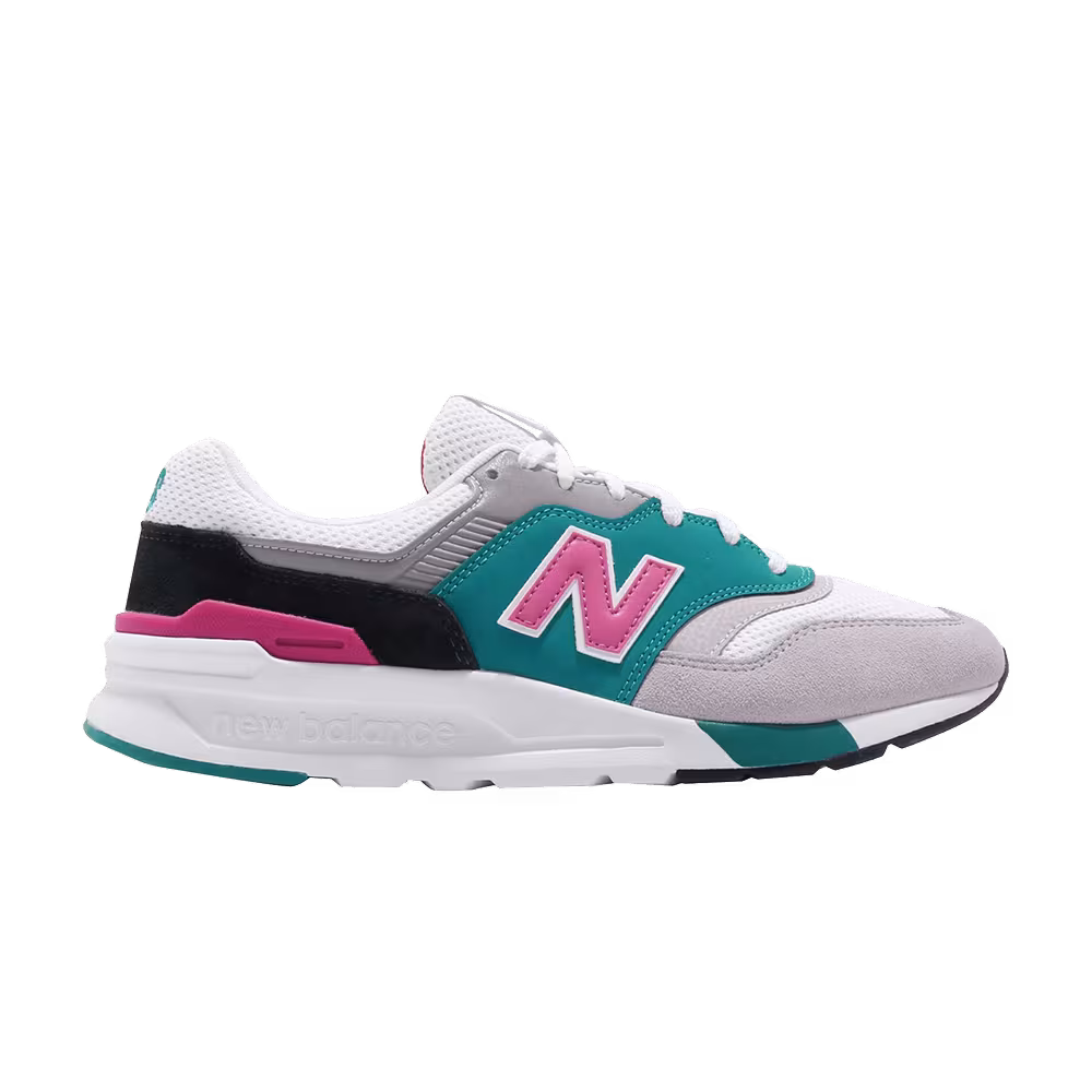 New Balance 997 Grey Pink Green
