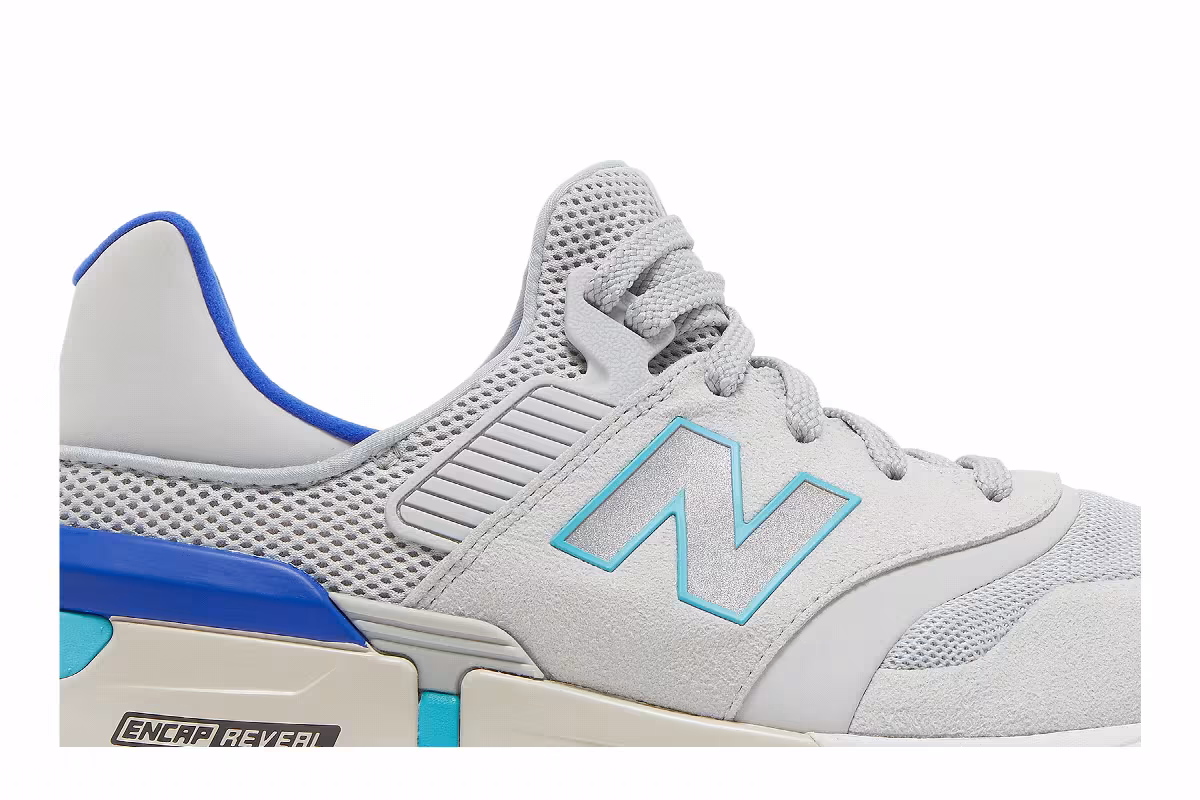 New Balance 997 Sport Light Aluminum Blue, view 3