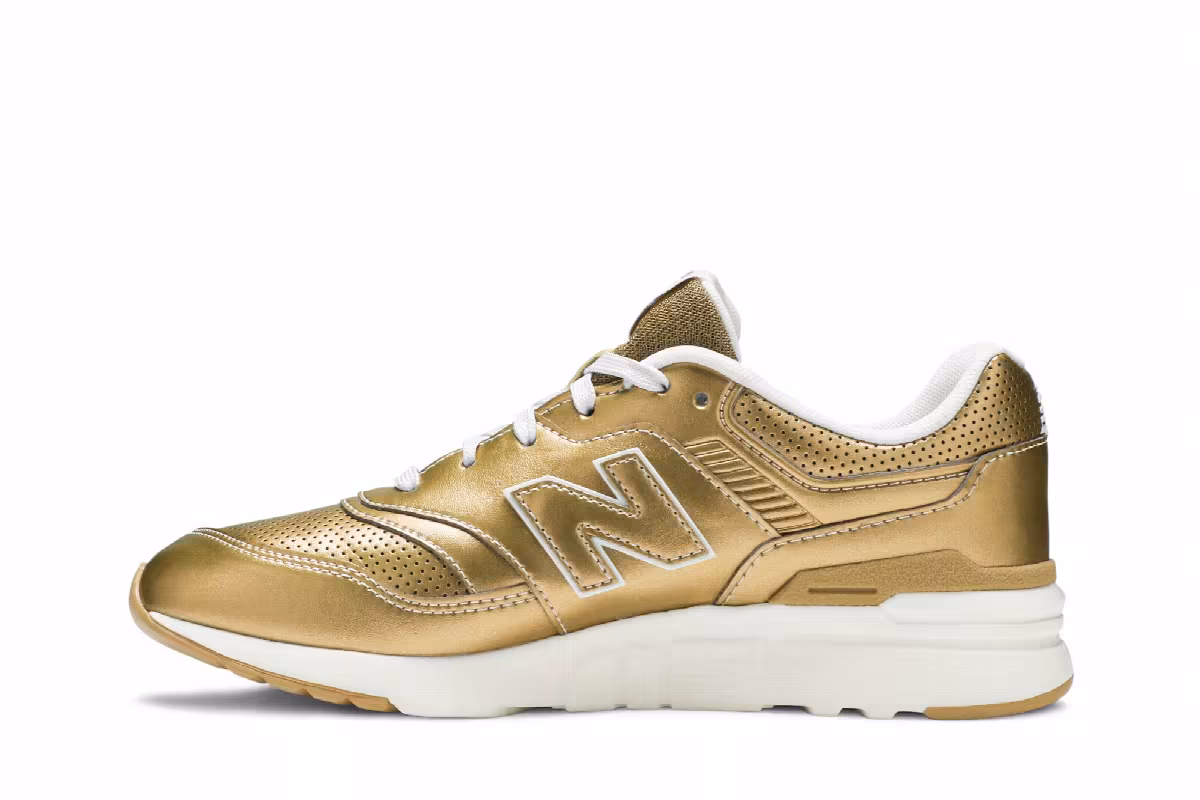 New Balance 997 Kids Classic Gold, view 4
