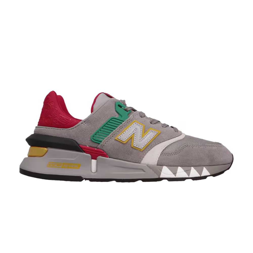 New Balance 997 Grey Red Yellow