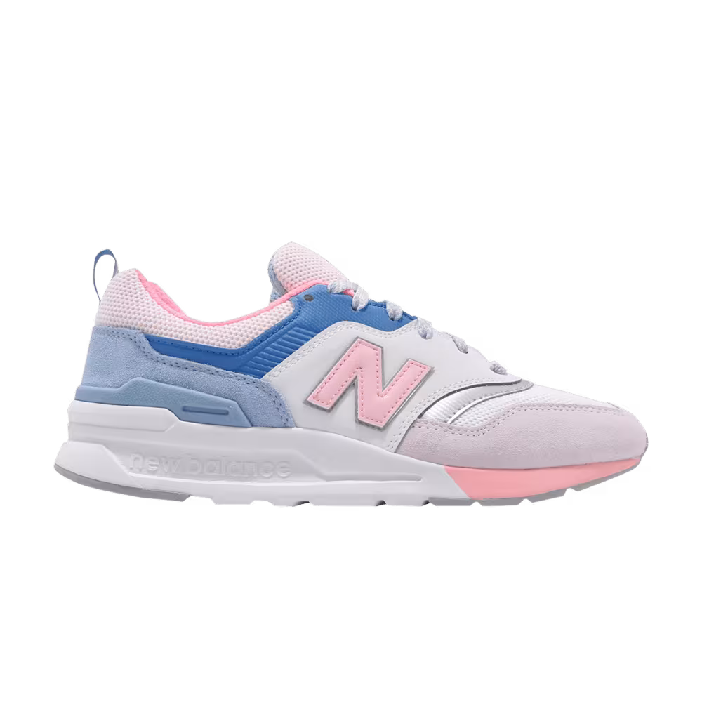 New Balance Women's 997 Pink Blue