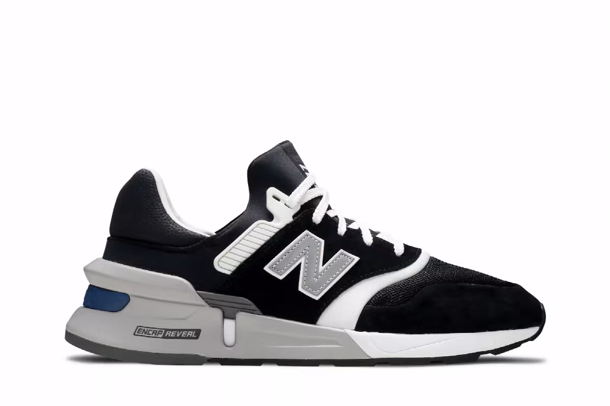 New Balance 997 Black White, view 2