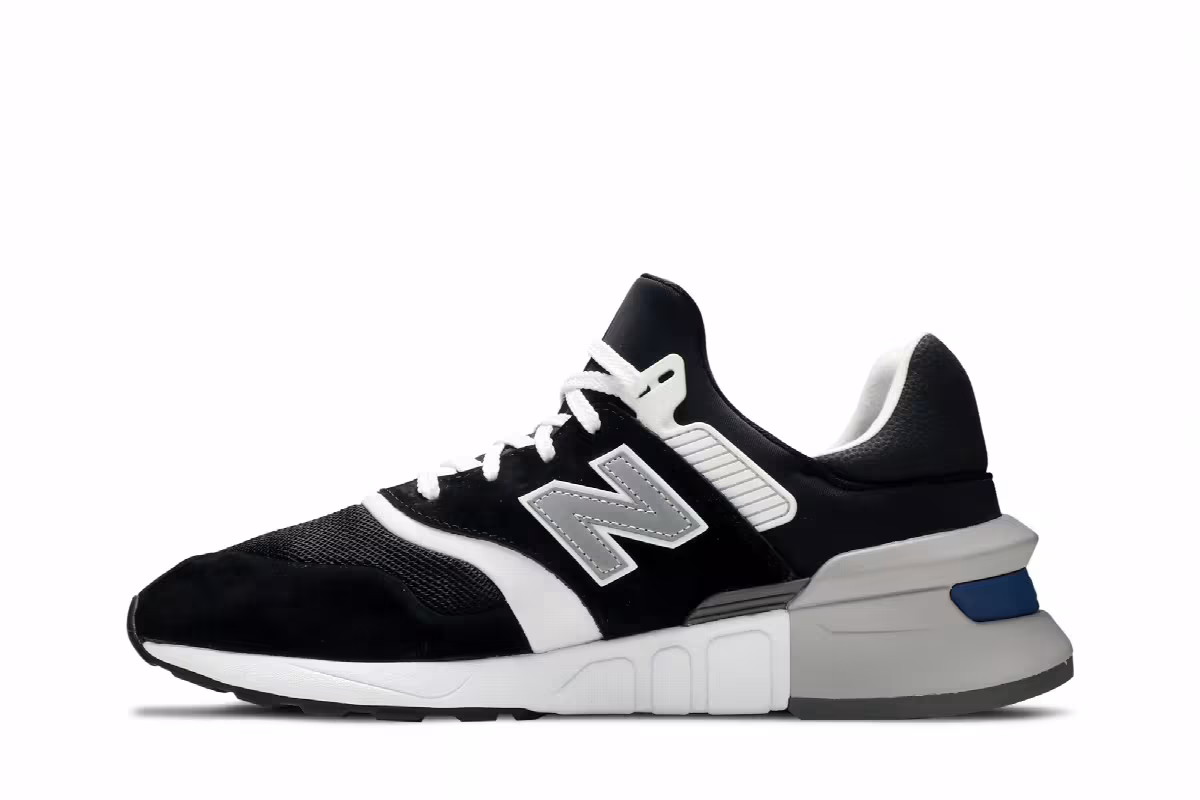 New Balance 997 Black White, view 4