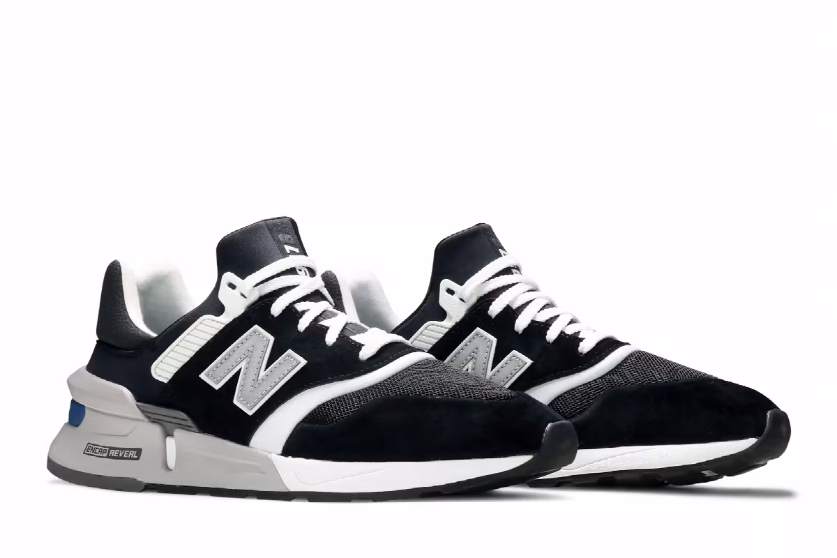 New Balance 997 Black White, view 9