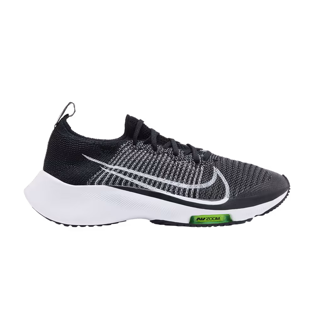 Nike Air Zoom Tempo Flyknit GS Black White Volt