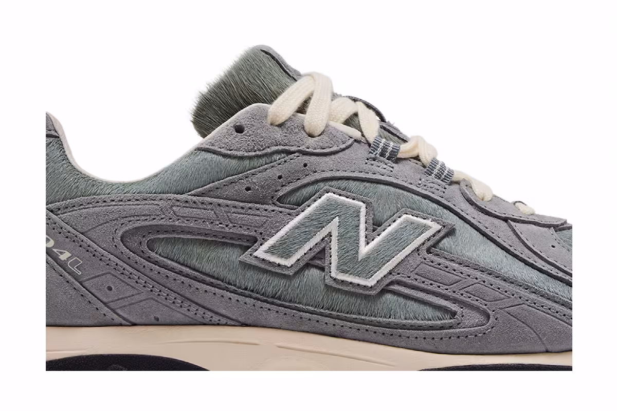Basketcase x New Balance 204L Grey White, view 3