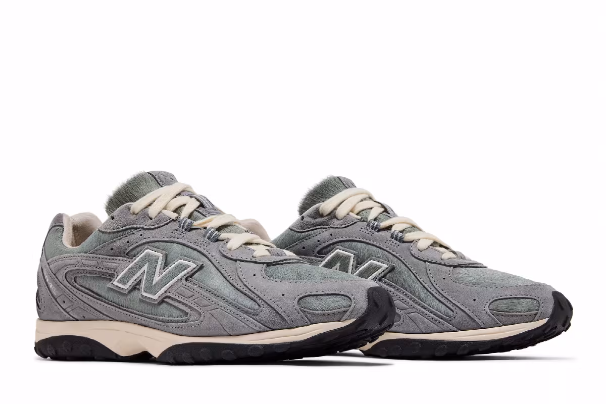 Basketcase x New Balance 204L Grey White, view 9