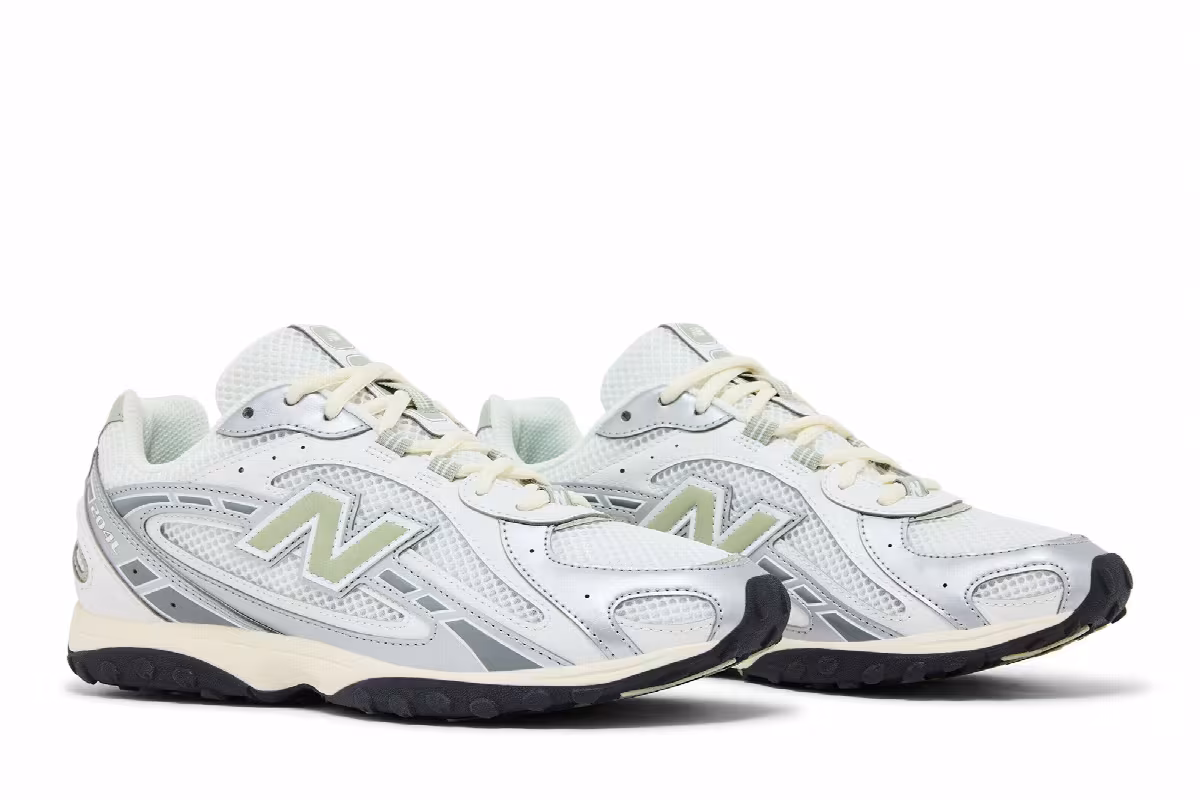 New Balance 204L Silver Metallic Sage Green, view 9