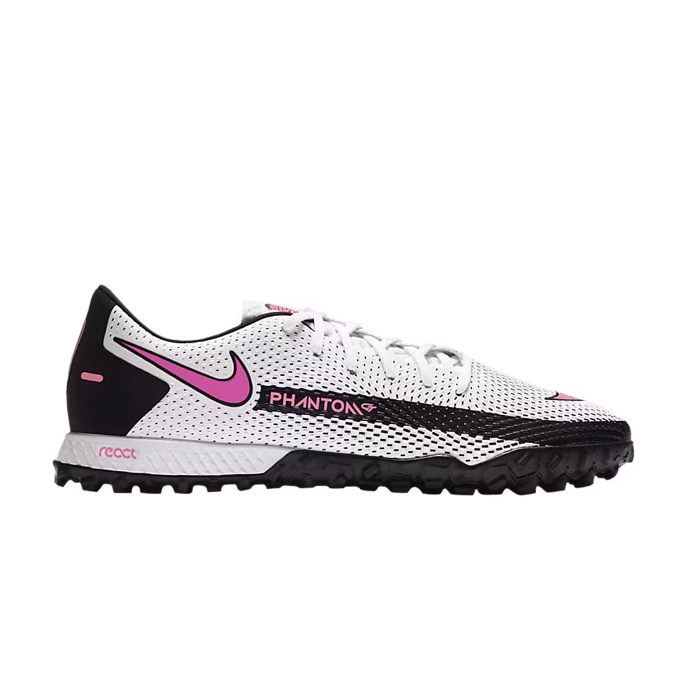 Nike React Phantom GT Pro TF White Pink Blast