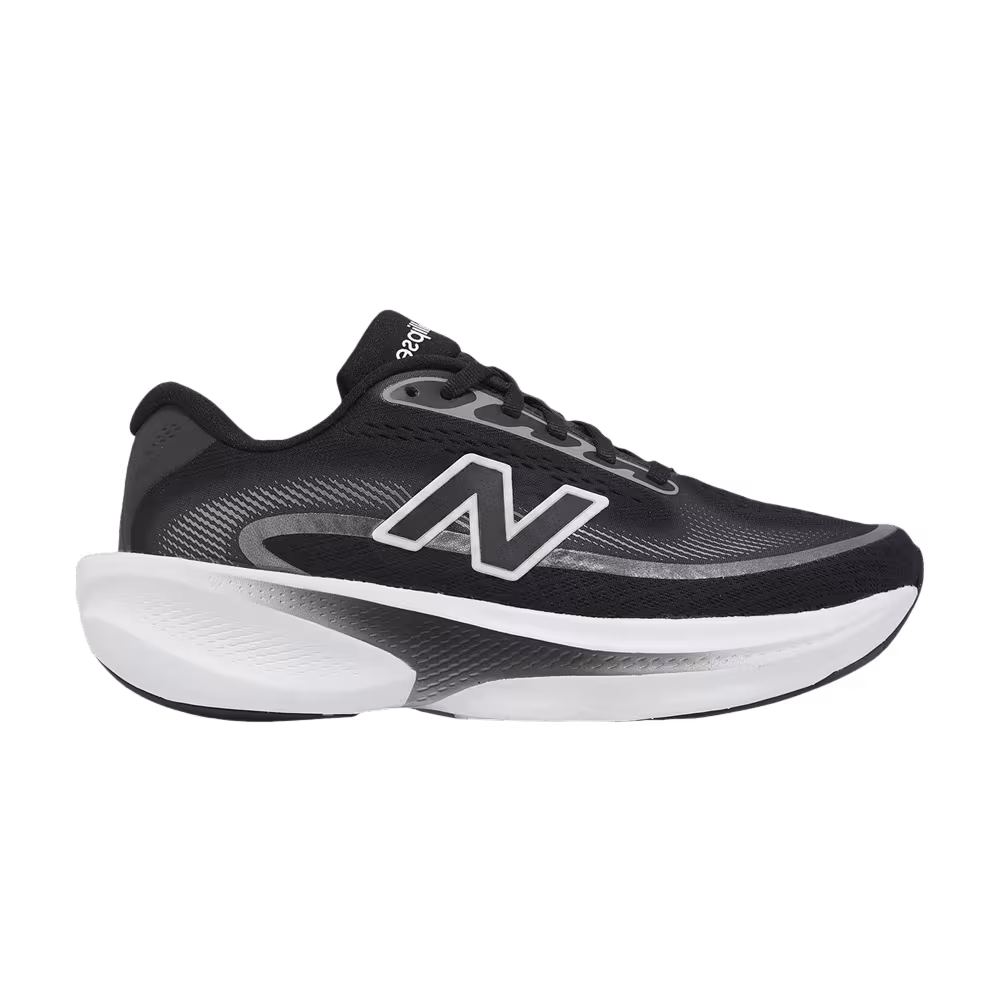 New Balance Women's Ellipse V1 D Wide Black Metallic White