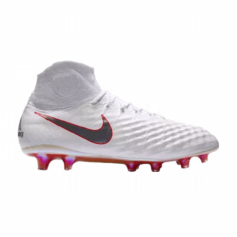Nike Magista Obra 2 Elite DF FG 'White Metallic Cool Grey'