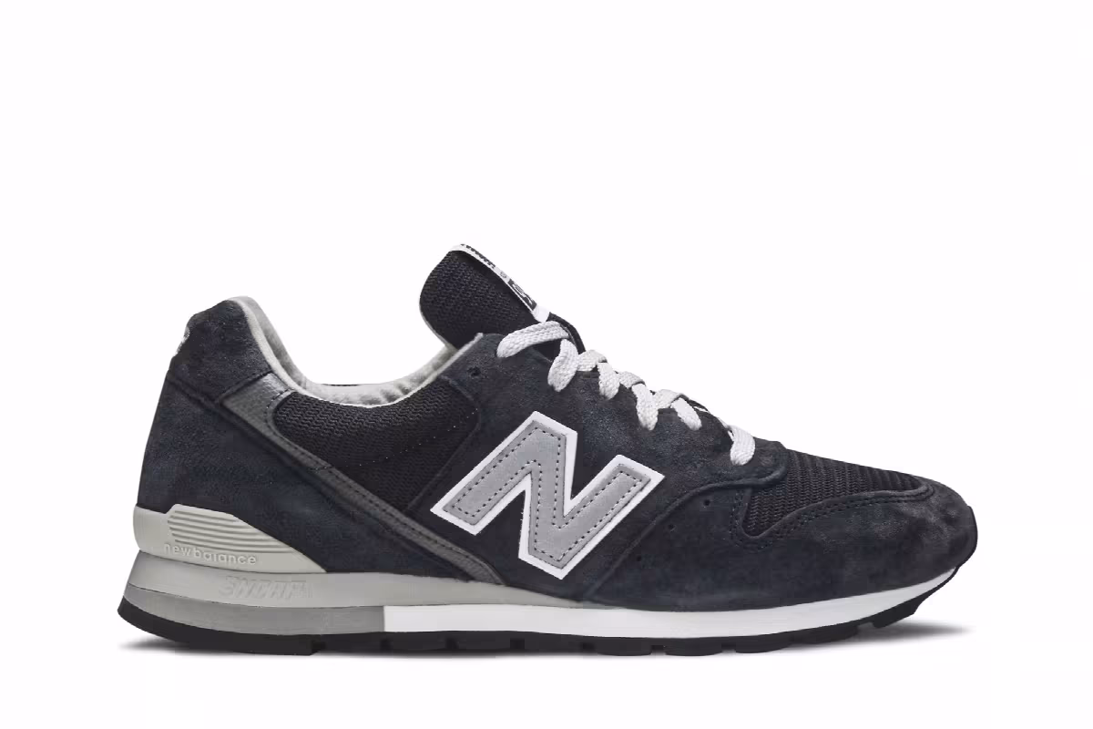 New Balance 996 Navy White, view 2