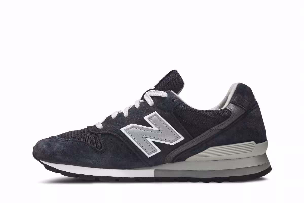 New Balance 996 Navy White, view 4