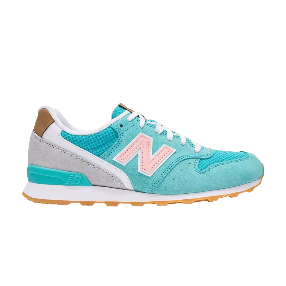 New Balance Women's 996 Wide Teal Pink