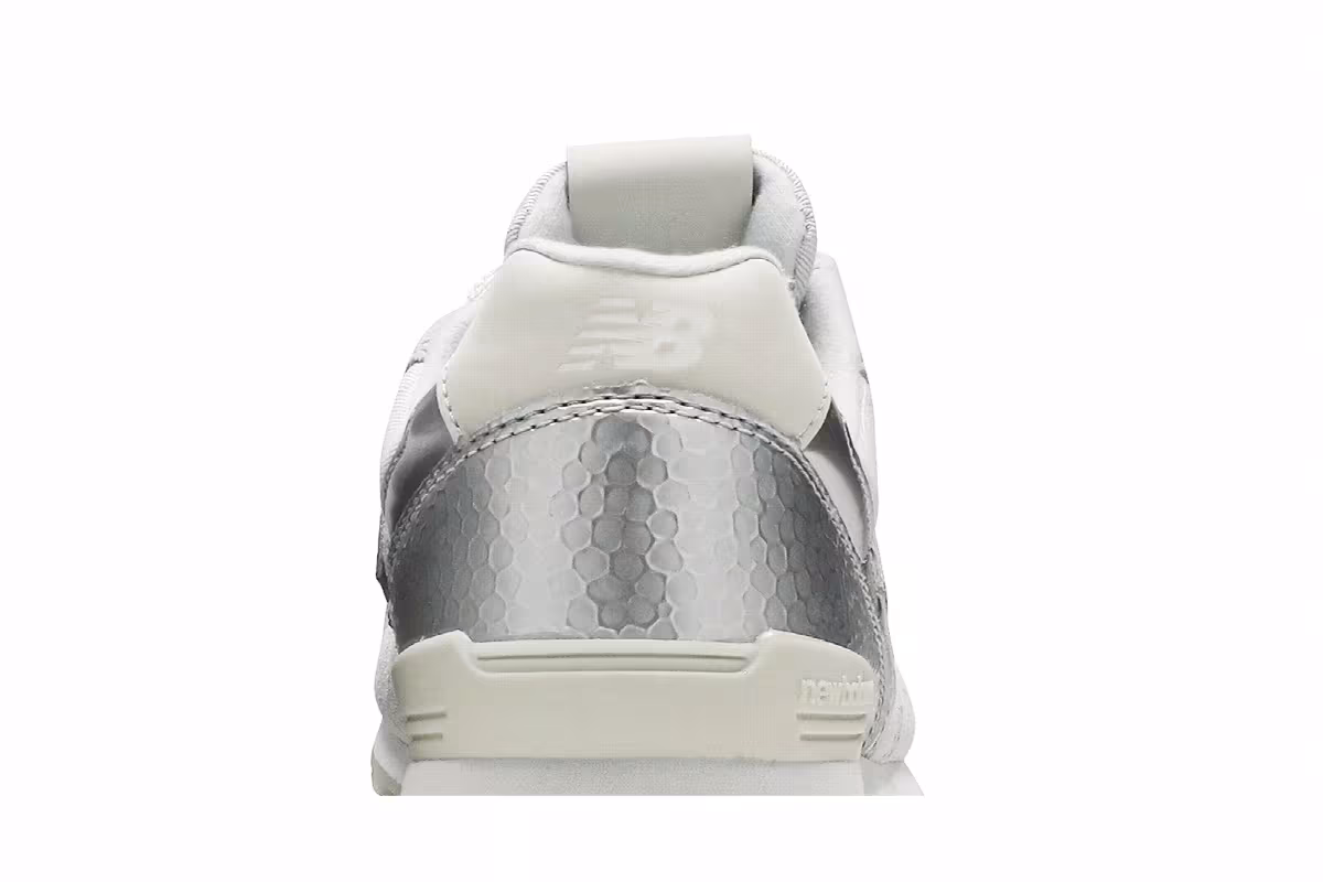 J.Crew x New Balance Women's 996 Grey Silver, view 8