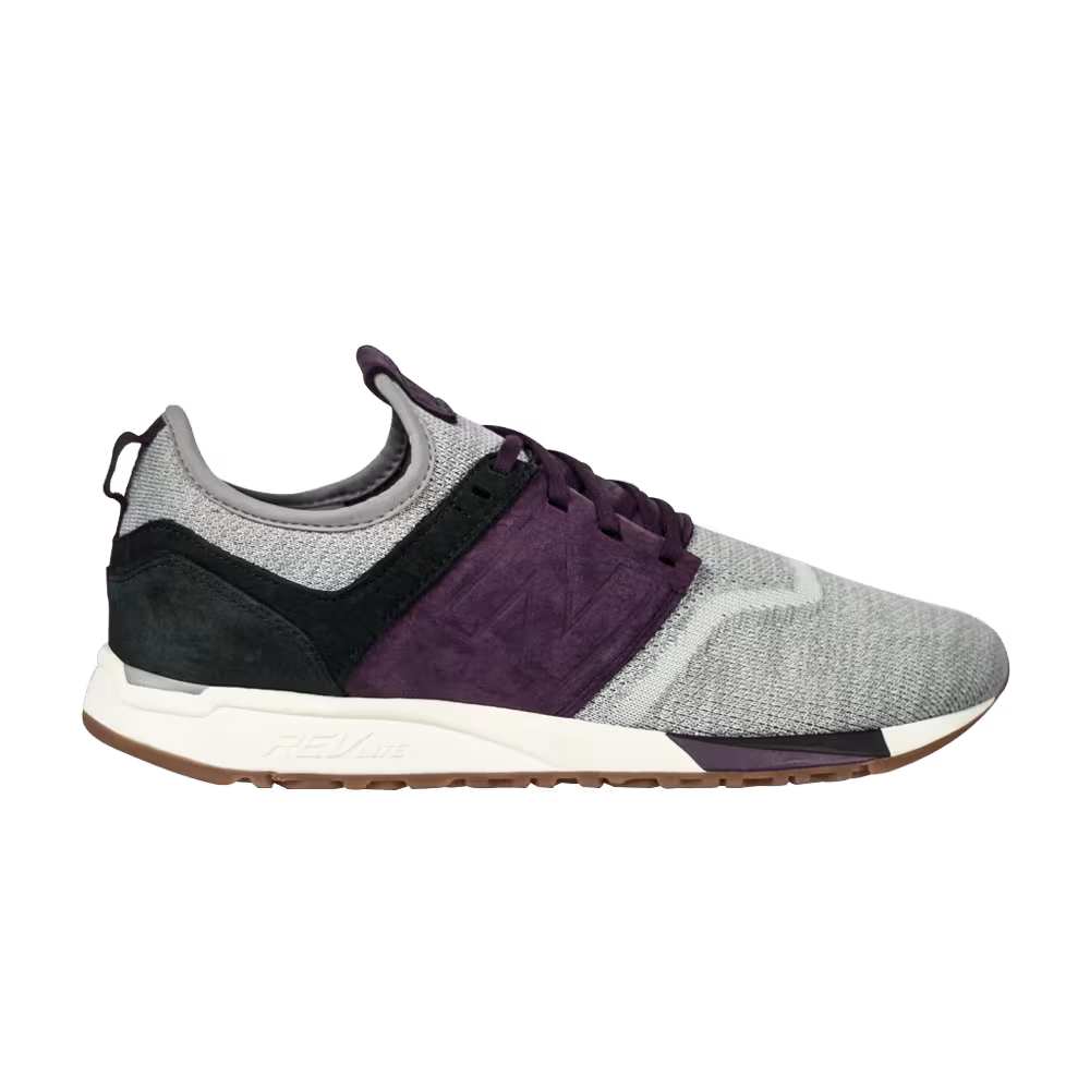 New Balance 247 Grey Burgundy