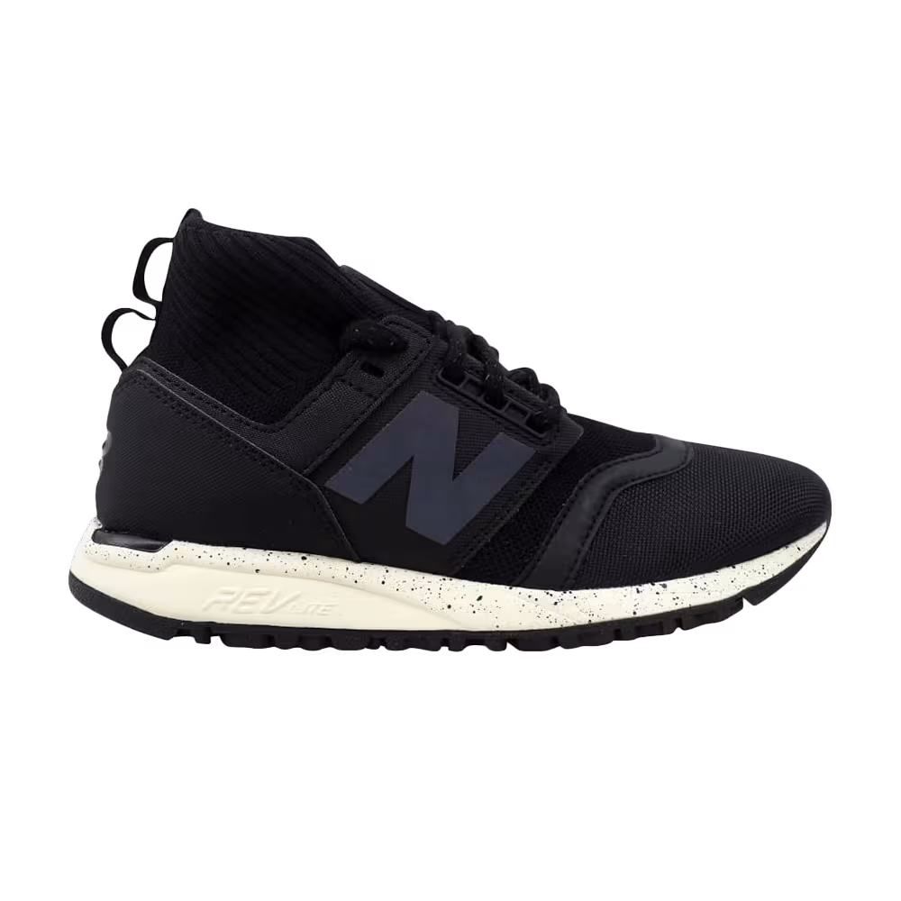 New Balance Women's 247 Mid Black Sea Salt