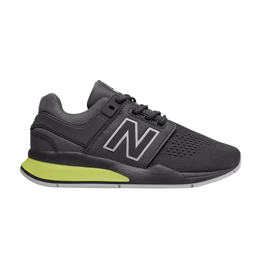 New Balance 247 Big Kid Grey Lime