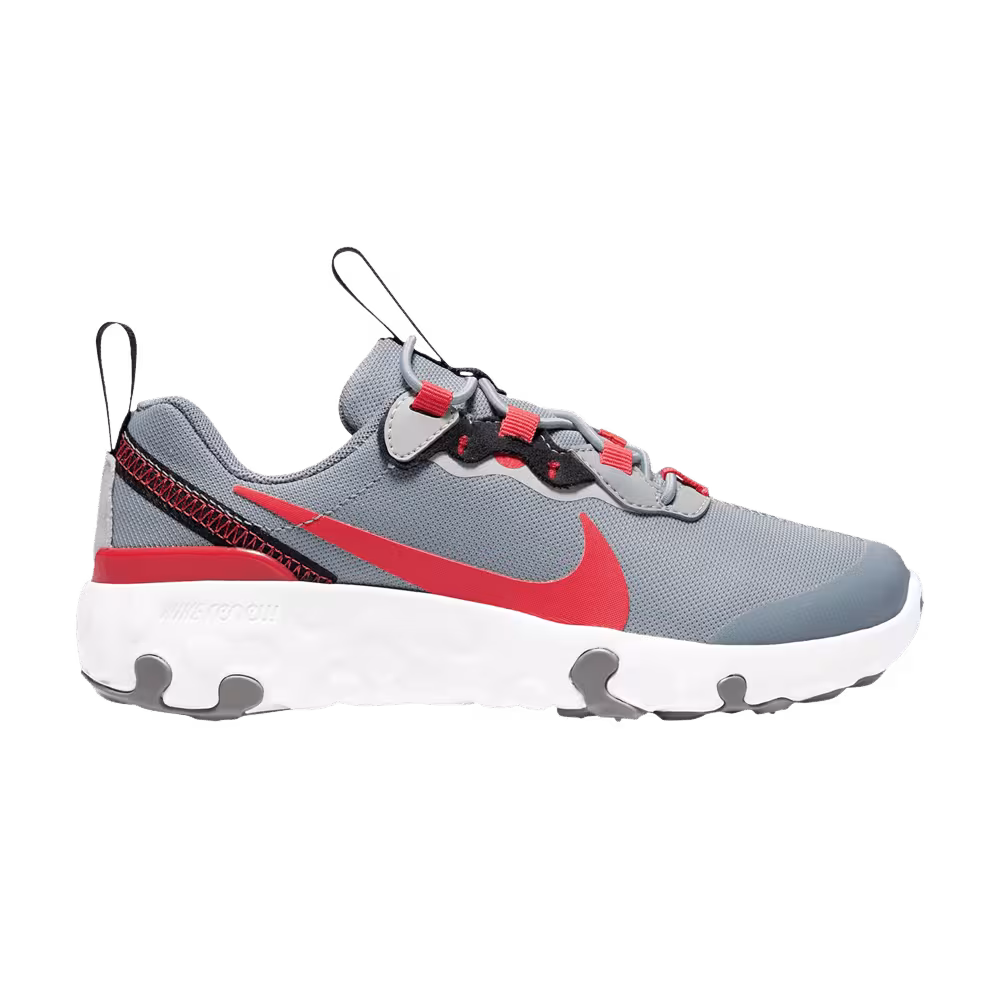 Nike Renew Element 55 PS Particle Grey Track Red