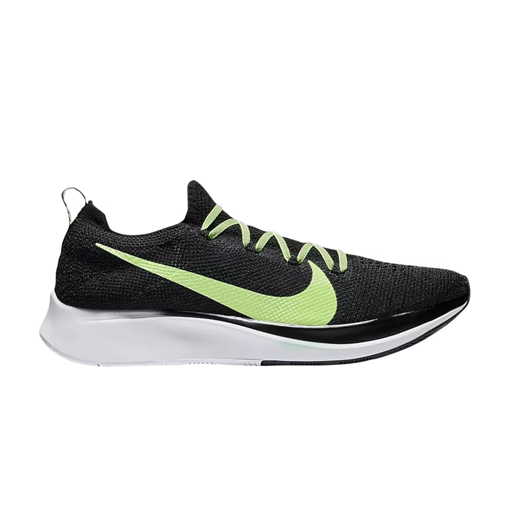 Nike Zoom Fly Flyknit Black Lime Blast