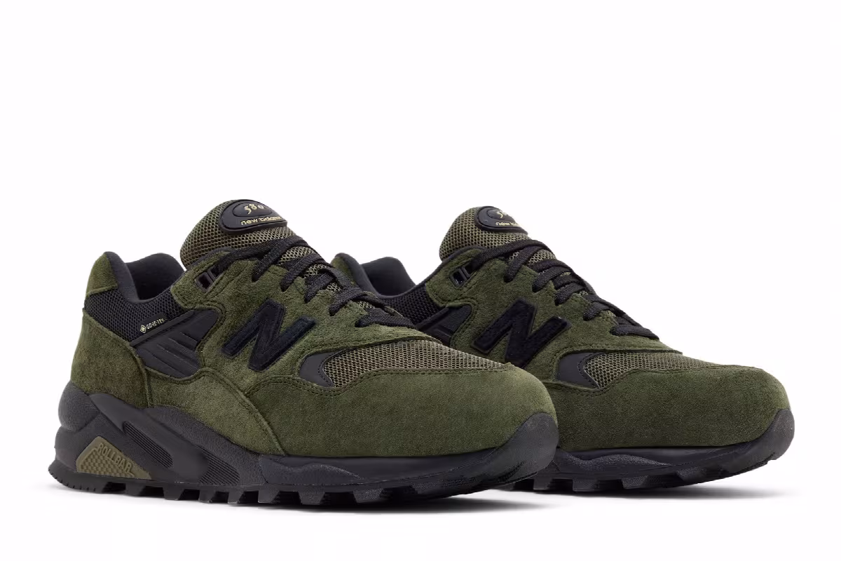 New Balance 580 GORE-TEX Kombu Black, view 9