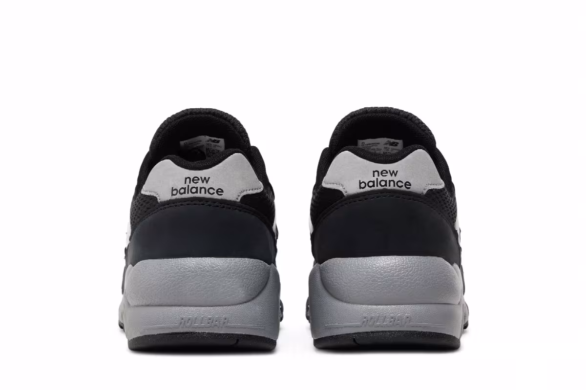 New Balance 580 Black Shadow Grey, view 7