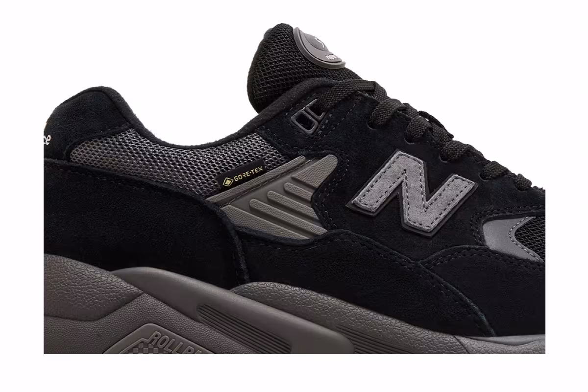 New Balance 580 GORE-TEX Black Magnet, view 3