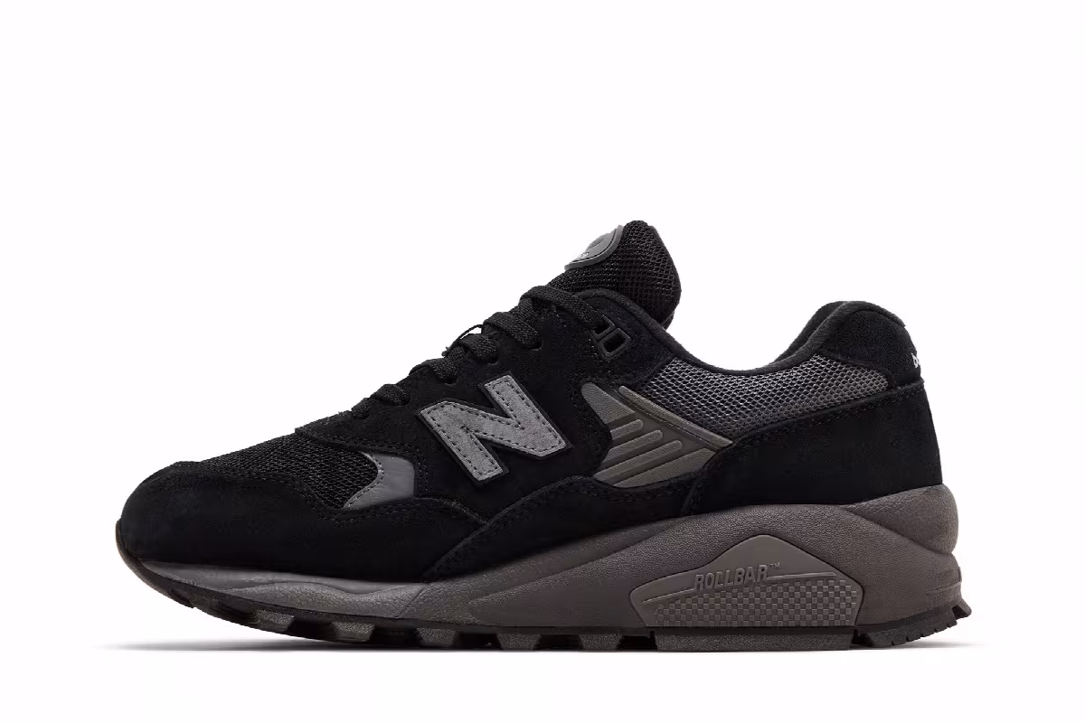 New Balance 580 GORE-TEX Black Magnet, view 4