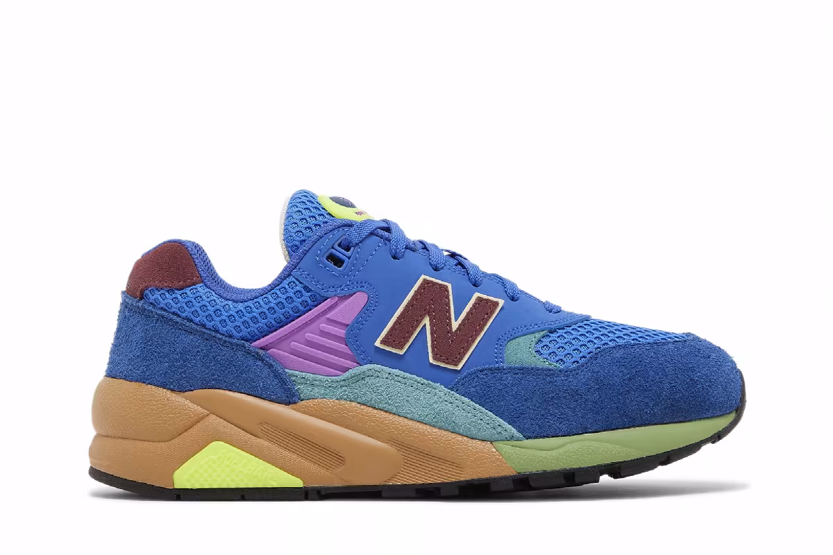 New Balance 580 Blue Multi-Color, view 2