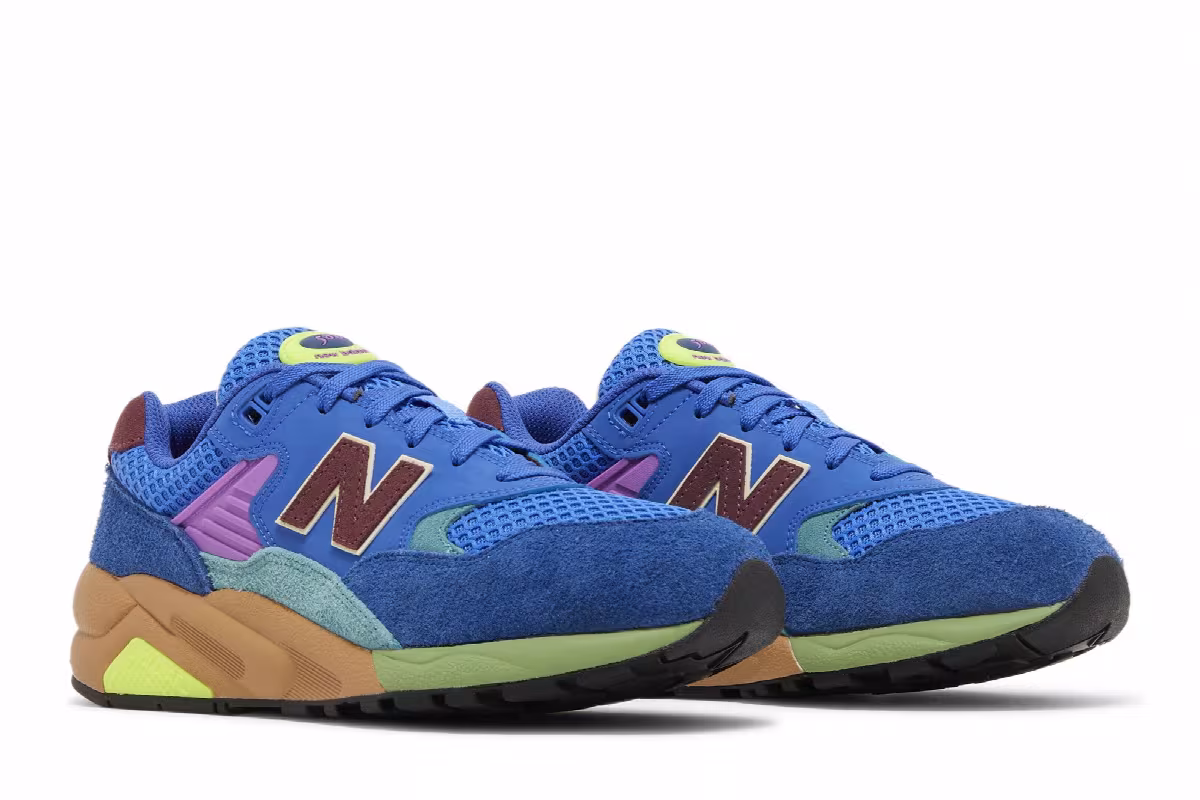 New Balance 580 Blue Multi-Color, view 9