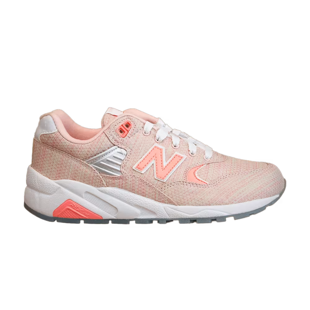 New Balance Women's 580 Orange White