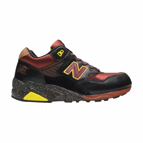 Hectic x Stussy x Undefeated x New Balance 580 'Black Deep Coffee'