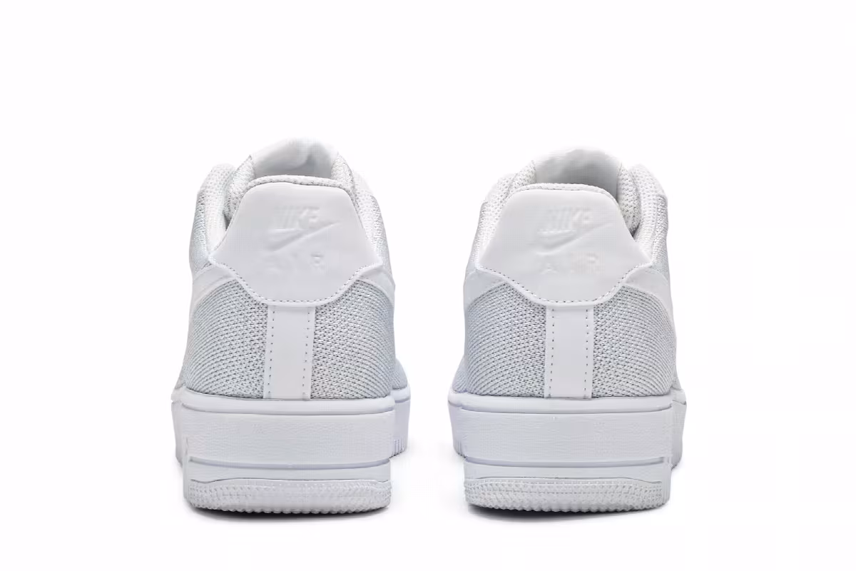 Nike Air Force 1 Flyknit Low 2.0 Pure Platinum, view 7