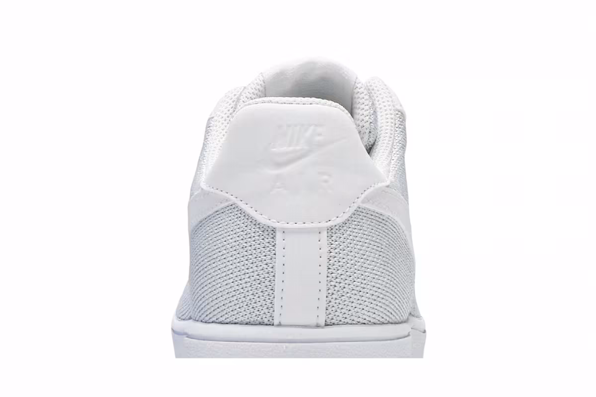 Nike Air Force 1 Flyknit Low 2.0 Pure Platinum, view 8