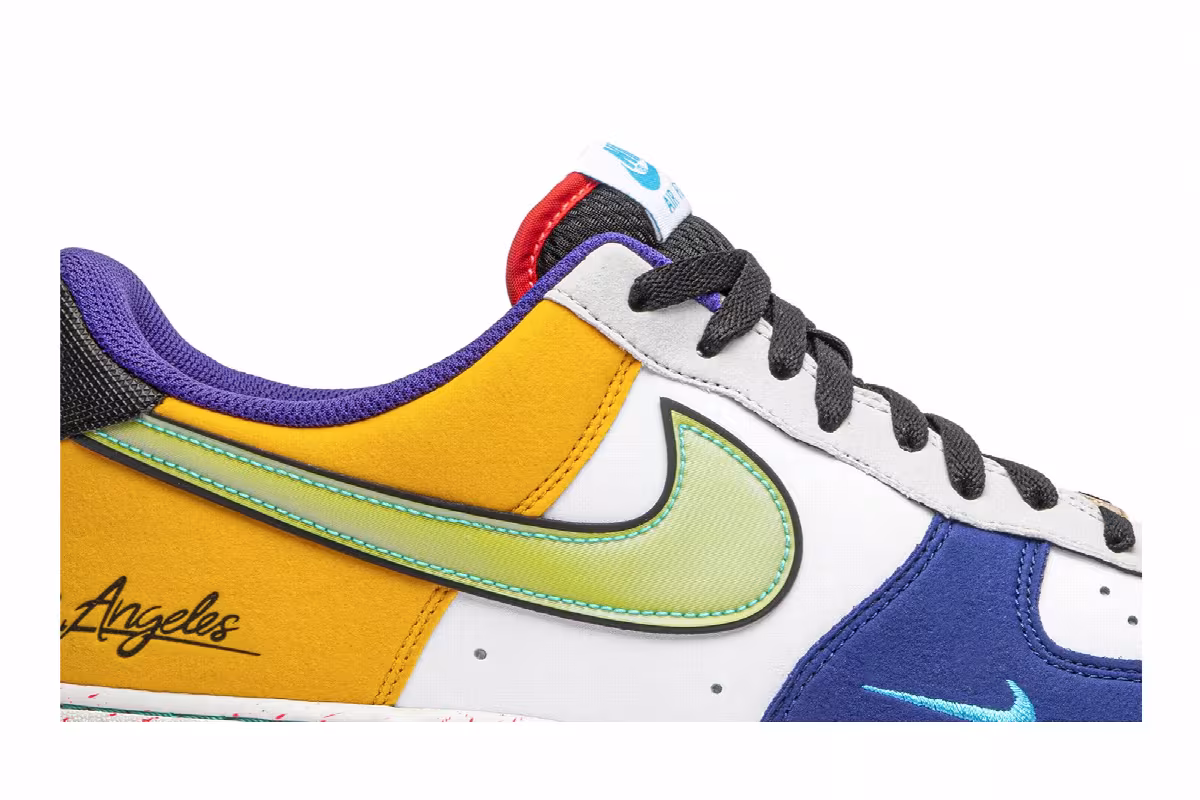 Nike Air Force 1 What The LA, view 3