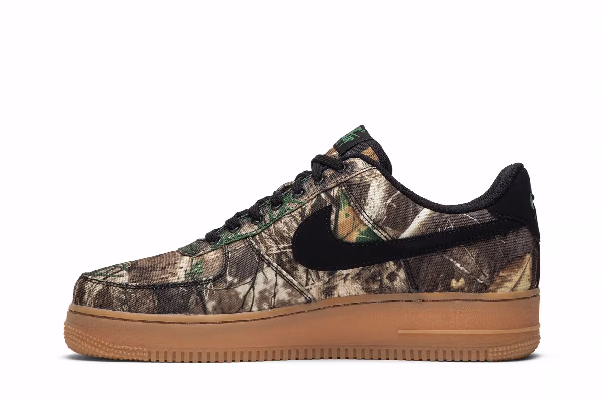 Realtree x Nike Air Force 1 Low Tan Camo, view 4