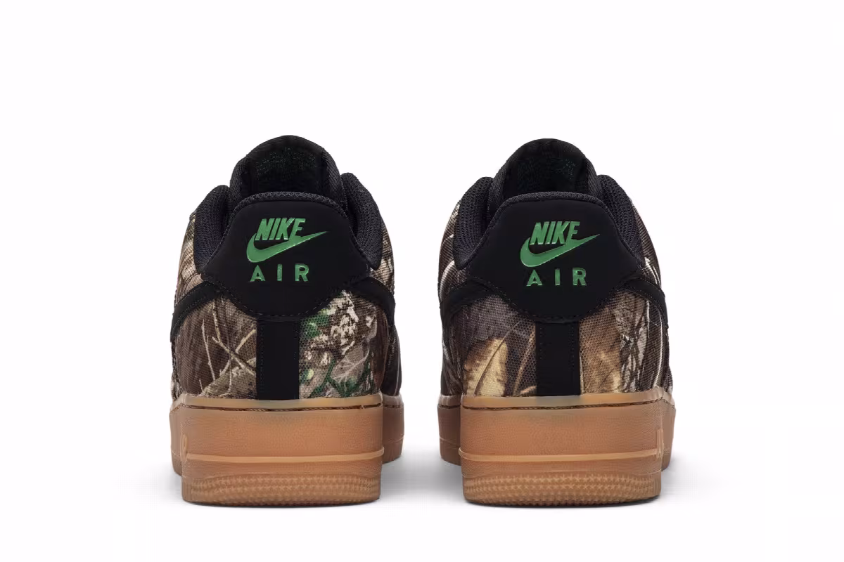 Realtree x Nike Air Force 1 Low Tan Camo, view 7