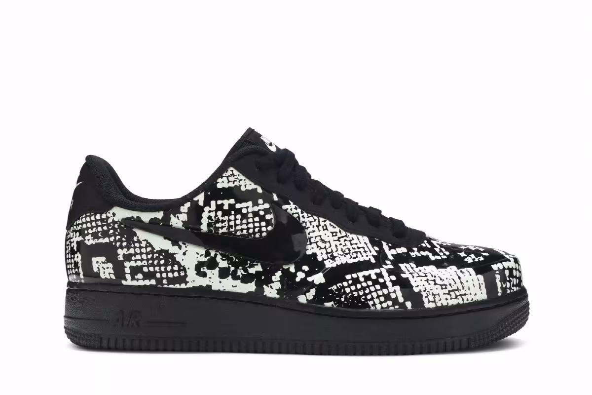Nike Air Force 1 Foamposite Pro Cup Glow Snakeskin, view 2