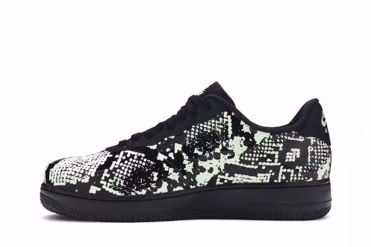 Nike Air Force 1 Foamposite Pro Cup Glow Snakeskin, view 4