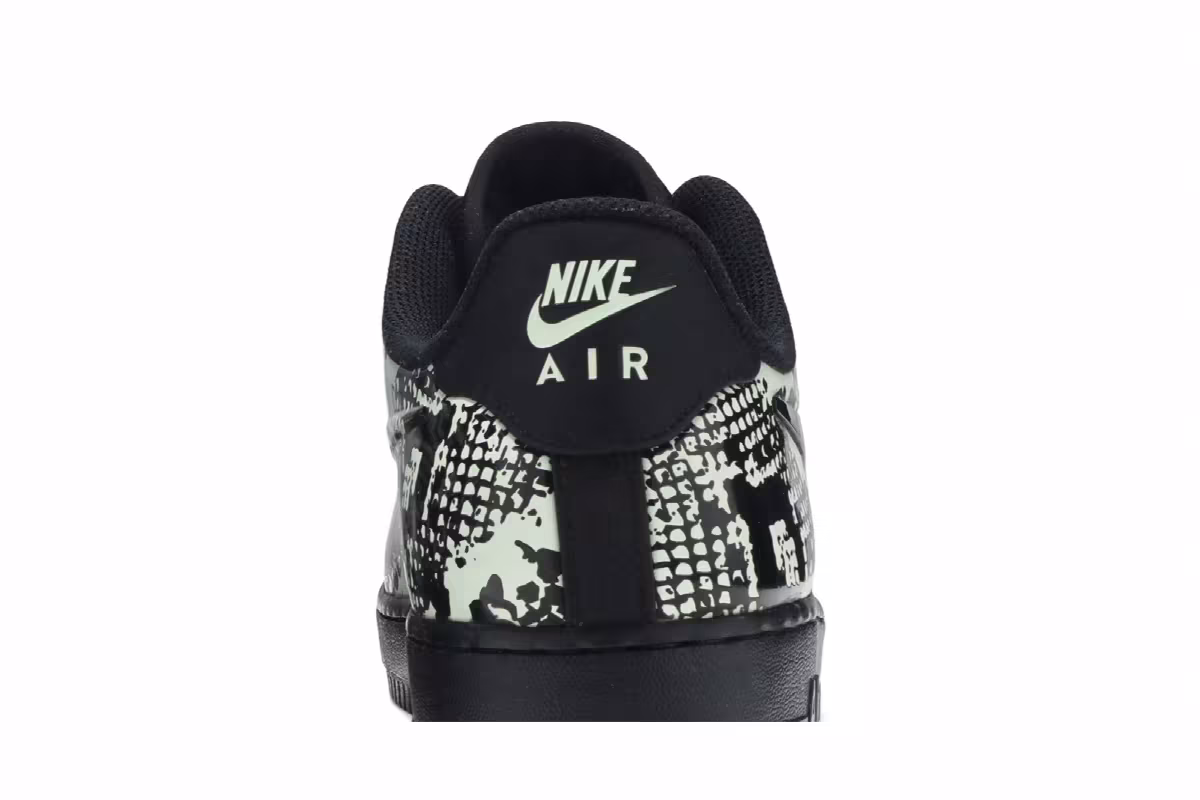 Nike Air Force 1 Foamposite Pro Cup Glow Snakeskin, view 8