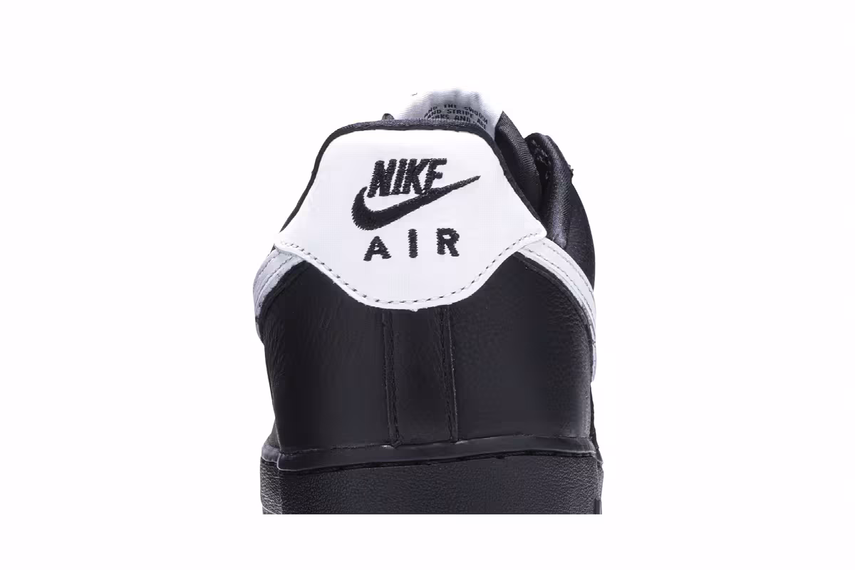 Nike Air Force 1 Low QS Black White, view 8