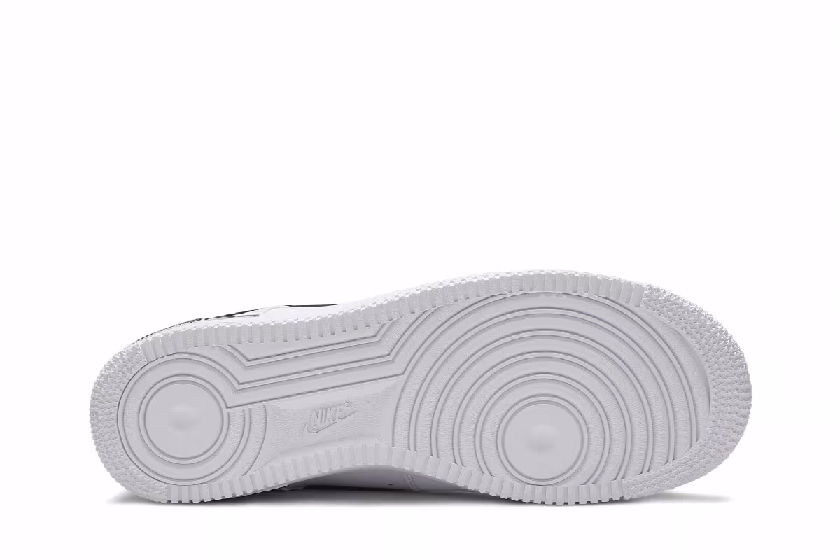 Nike Air Force 1 07 AN20 White Black, view 5